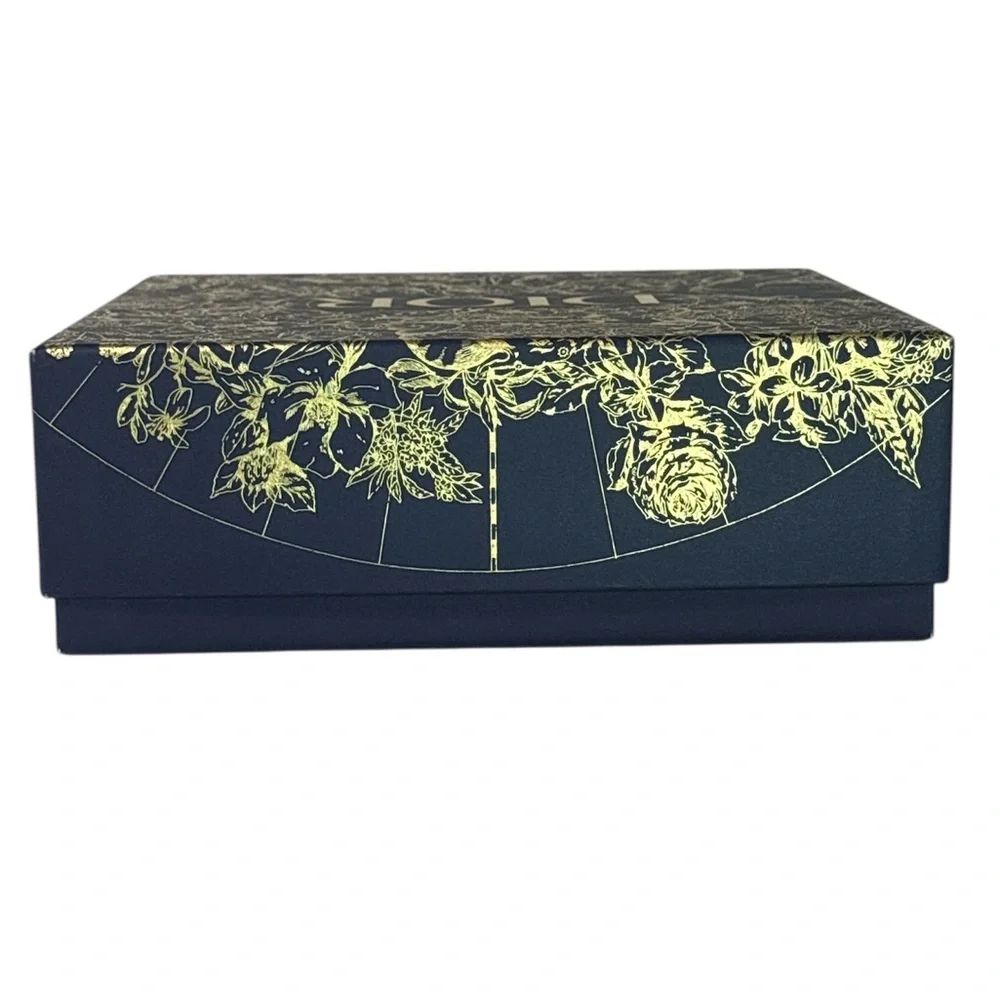 Dior Luxury Gift Box Empty Black & Gold Decorative Storage Box | Authentic
